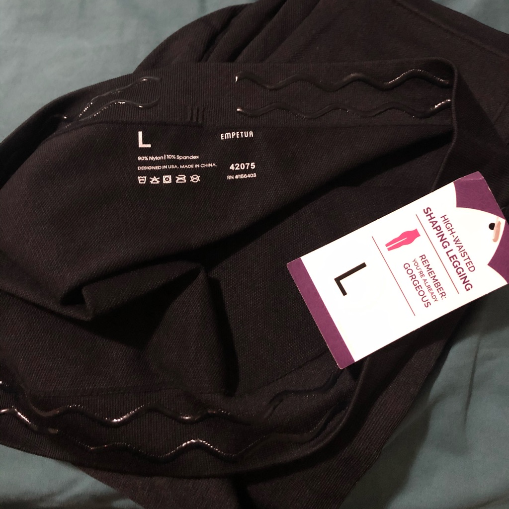 High Waisted Control Top Leggings